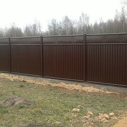 Заборы из профлиста