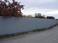 Заборы из профлиста