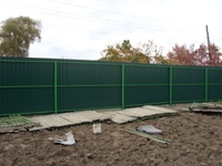 Заборы из профлиста